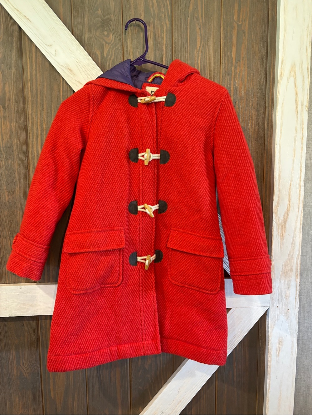 Mini Boden Toggle Coat 9-10 years